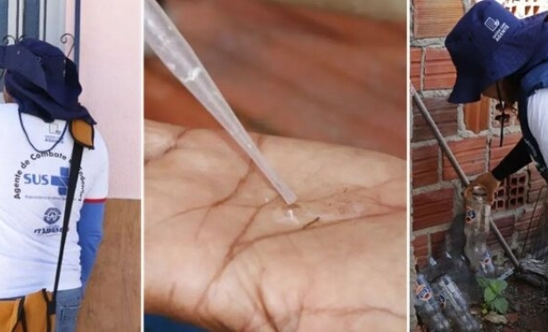 Agentes de combate s endemias realizam mutires para erradicao do mosquito da dengue em Itaberaba