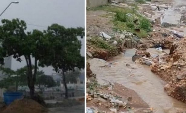 Chuva provoca estragos e destrói ruas em Vitória da Conquista