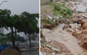 Chuva provoca estragos e destrói ruas em Vitória da Conquista